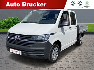 gebraucht VW Transporter T6.1Pritsche Doppelkabine lang FWD 2.0 TDI Anhängerkupplung Lordosenstütze