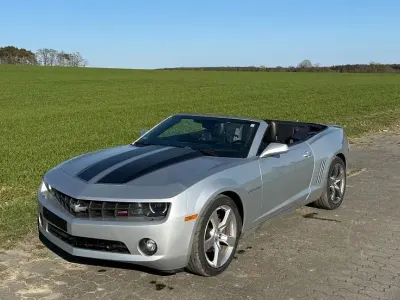 Gebraucht Chevrolet Camaro 349 PS (256 kW) 2012 Silber Cabrio