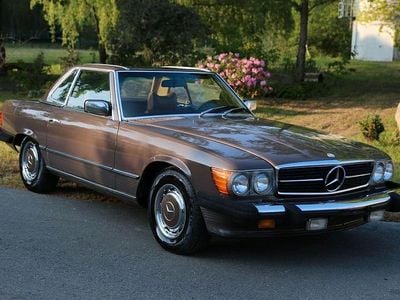 Gebraucht Mercedes SL450 182 PS (133 kW) 1977 Braun Cabrio