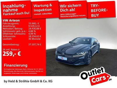 Gebraucht VW Arteon R-line 190 PS (139 kW) 2023 Grau Limousine