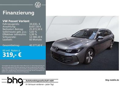 Gebraucht VW Passat Business 204 PS (150 kW) 2025 Grau Kombi
