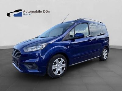 Gebraucht Ford Tourneo Courier 101 PS (74 kW) 2019 Blau Van / Kleinbus