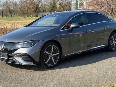 Gebraucht Mercedes EQE350 AMG line 214 kW (292 PS) 2022 Selenitgrau  metalliclack Limousine