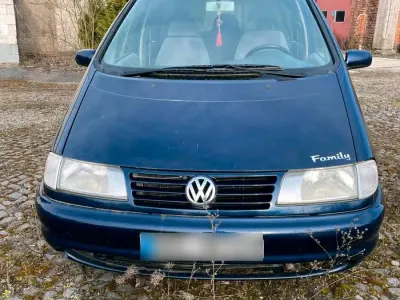 Gebraucht VW Sharan Family 85 PS (62 kW) 1999 Blau Van / Kleinbus