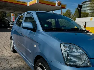 Brugt Kia Picanto 65 HK (47 kW) 2005 Blå Hatchback