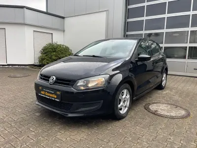 Gebraucht VW Polo Trendline 69 PS (50 kW) 2010 Schwarz Kleinwagen