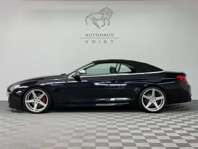 Gebraucht BMW 640 Cabriolet M Sport 313 PS (230 kW) 2013 Carbonschwarz metallic Cabrio