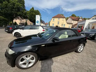 Gebraucht BMW 120 Cabriolet 170 PS (125 kW) 2008 Black sapphire metallic Cabrio