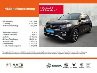 Gebraucht VW T-Cross United 110 PS (80 kW) 2021 Schwarz SUV