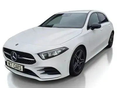 Brugt Mercedes A180 AMG line 136 HK (100 kW) 2020 Hvid Sedan