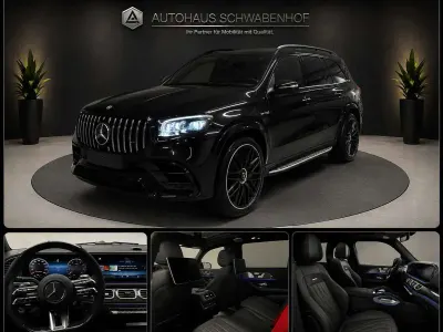 Neu Mercedes GLS63 AMG AMG 612 PS (450 kW) 2026 Obsidianschwarz  metalliclack SUV