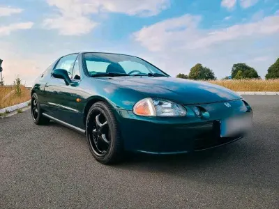 Käytetty Honda CR-X 125 HP (91 kW) 1996 Vihreä Avoauto