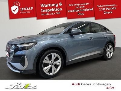 Gebraucht Audi Q4 Sportback e-tron Comfort 219 kW (299 PS) 2024 Geysirblau metallic SUV