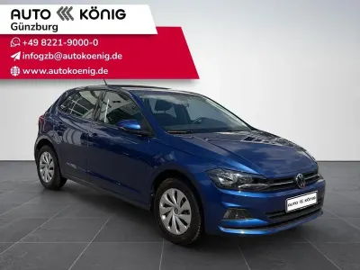 Gebraucht VW Polo Comfortline 110 PS (80 kW) 2021 Blau Kleinwagen