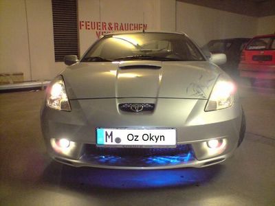 Gebraucht Toyota Celica T2 194 PS (142 kW) 2001 Silber metallic Coupé