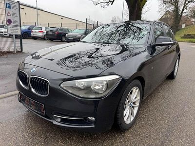 Gebraucht BMW 116 Sport Line 116 PS (85 kW) 2012 Schwarz Kleinwagen