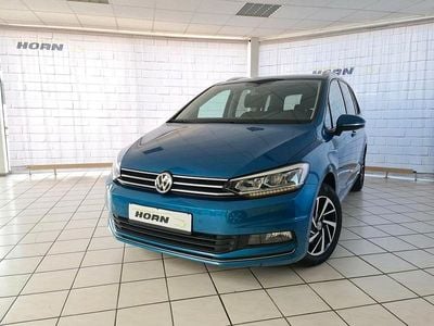 Gebraucht VW Touran Join 150 PS (110 kW) 2019 Caribbean blue metallic Van / Kleinbus