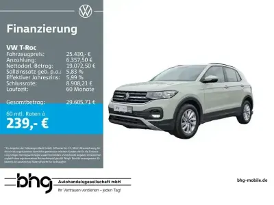 Gebraucht VW T-Roc Life 150 PS (110 kW) 2023 Grau SUV