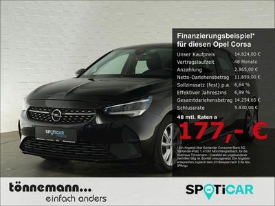 Karbon schwarz Gebraucht 2023 Opel Corsa Elegance Kleinwagen | 14.824 € (Etwas zu teuer)