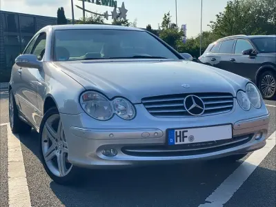 Gebraucht Mercedes CLK240 Elegance 170 PS (125 kW) 2002 Silber Coupé