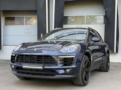 Usata Porsche Macan S Sport 258 CV (189 kW) 2015 Blu SUV