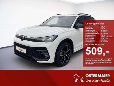 Pure white Gebraucht 2025 VW Tiguan R-line SUV | 45.700 € (Etwas zu teuer)