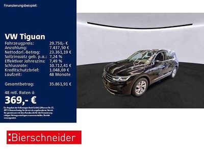 Schwarz Gebraucht 2022 VW Tiguan Elegance SUV | 29.750 € (Guter Preis)