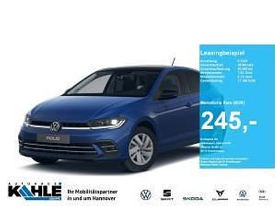 Neu VW Polo Style 95 PS (69 kW) 2026 Schwarz (reef blue / schwarz) Kleinwagen