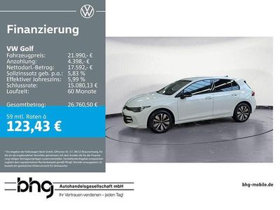 Gebraucht VW Golf VIII Life 116 PS (85 kW) 2025 Pure white Limousine