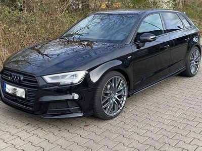 Gebraucht Audi A3 S-Line 150 PS (110 kW) 2018 Schwarz Limousine
