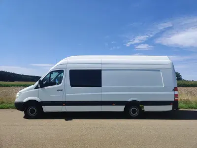 Brugt Mercedes Sprinter 163 HK (119 kW) 2012 Hvid Van