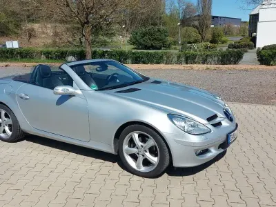 Brugt Mercedes SLK200 163 HK (119 kW) 2004 Sølv Cabriolet