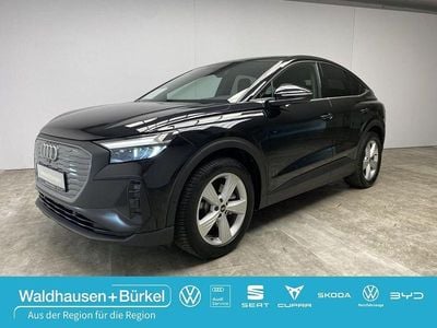 Gebraucht Audi Q4 Sportback e-tron Sport 125 kW (170 PS) 2022 Schwarz SUV