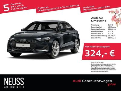 Gebraucht Audi A3 Advanced 150 PS (110 kW) 2025 Manhattangrau metallic Limousine