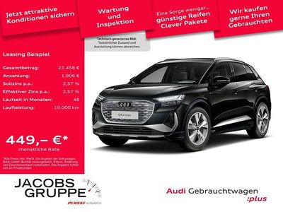 Schwarz Gebraucht 2025 Audi Q4 e-tron S-Line SUV | 48.440 € (Etwas zu teuer)