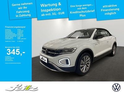 Gebraucht VW T-Roc Cabriolet Goal 150 PS (110 kW) 2025 Weiß Cabrio
