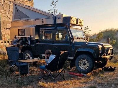 Gebraucht Land Rover Defender 139 PS (102 kW) 2004 Grün Van