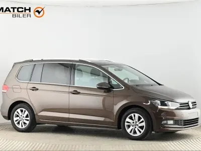 Gebraucht VW Touran Highline 150 PS (110 kW) 2017 Braun Van / Kleinbus