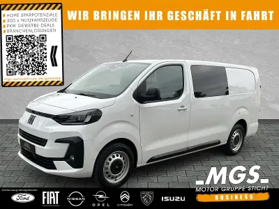 Ny Fiat Scudo 177 HK (130 kW) 2025 Hvid Van
