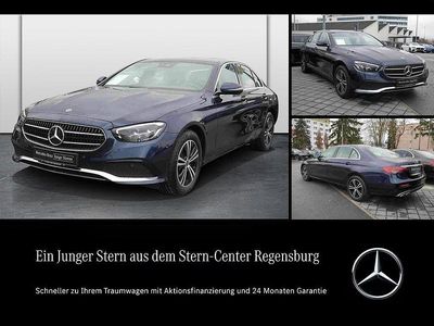 Gebraucht Mercedes E220 Avantgarde 200 PS (147 kW) 2022 Metalliclack nautikblau Limousine