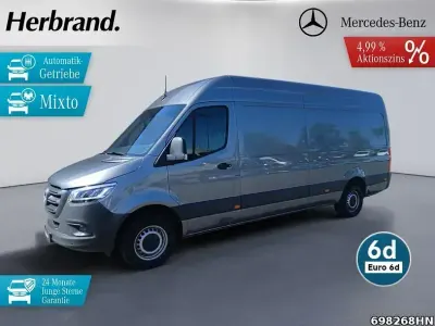 Brugt Mercedes Sprinter 150 HK (110 kW) 2023 Grå Van