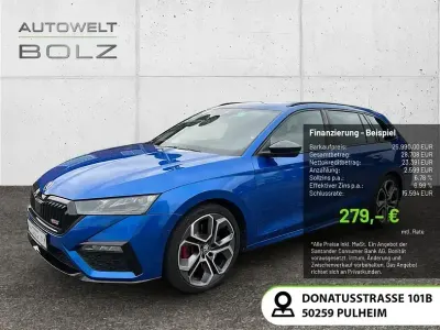 Gebraucht Skoda Octavia RS 245 PS (180 kW) 2022 Raceblau metallic Kombi