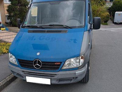 Gebraucht Mercedes Sprinter 129 PS (94 kW) 2003 Blau