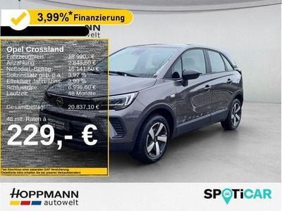 Gebraucht Opel Crossland Enjoy 110 PS (80 kW) 2023 Grau SUV
