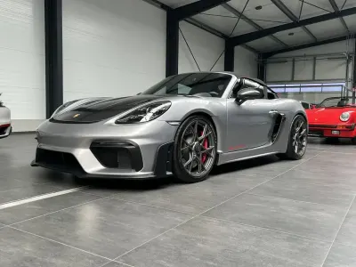 Nuova Porsche Boxster Spyder 500 CV (367 kW) 2026 Argento Cabrio