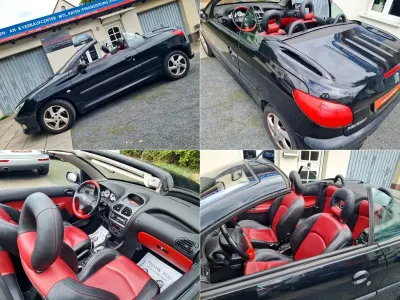 Gebraucht Peugeot 206 CC Platinum 109 PS (80 kW) 2003 Schwarz Cabrio