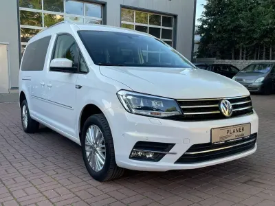 Gebraucht VW Caddy Maxi Highline 150 PS (110 kW) 2017 Weiß Van / Kleinbus