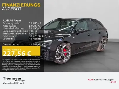 Gebraucht Audi A4 S-Line 204 PS (150 kW) 2025 Schwarz Kombi