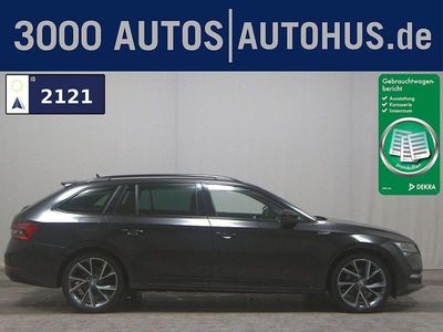 Gebraucht Skoda Superb SportLine 200 PS (147 kW) 2021 Schwarz magic perleffekt Kombi