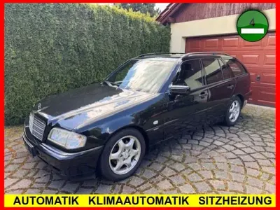 Gebraucht Mercedes C240 170 PS (125 kW) 2000 Schwarz (schwarz (obsidianschwarz)) Kombi